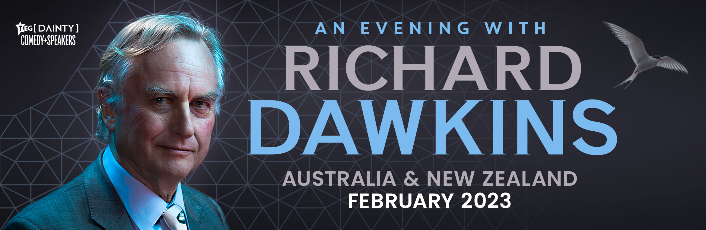 An Evening with Richard Dawkins 2023 Australia and New Zealand Tour