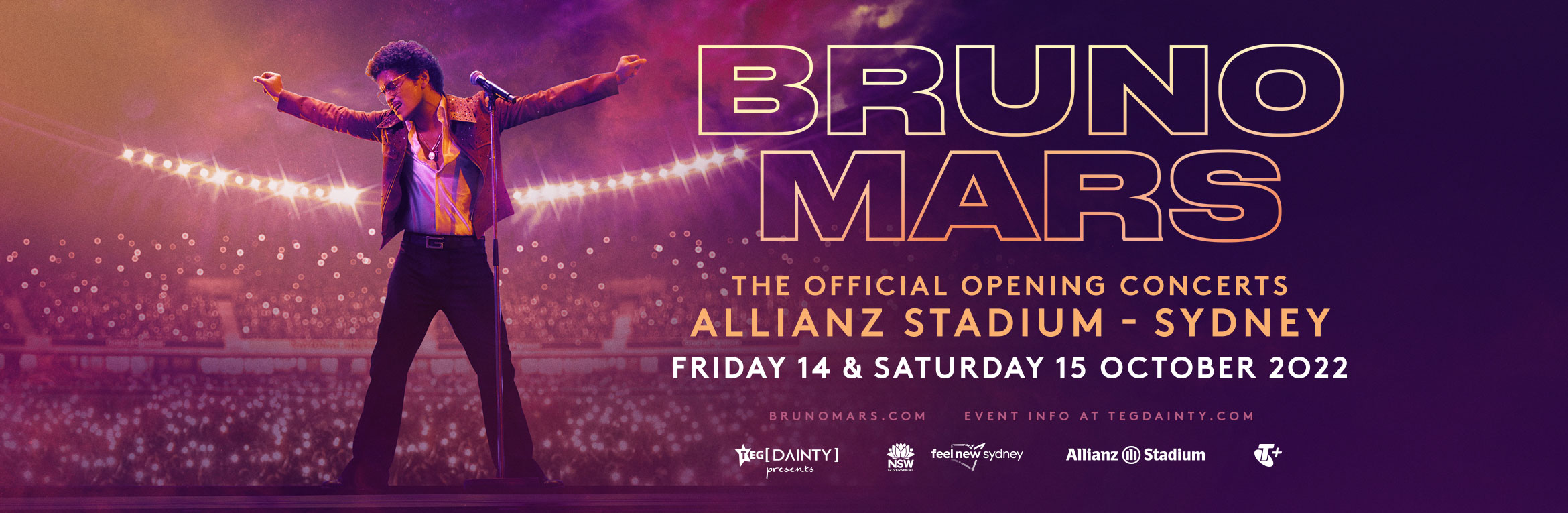 bruno mars tour sydney